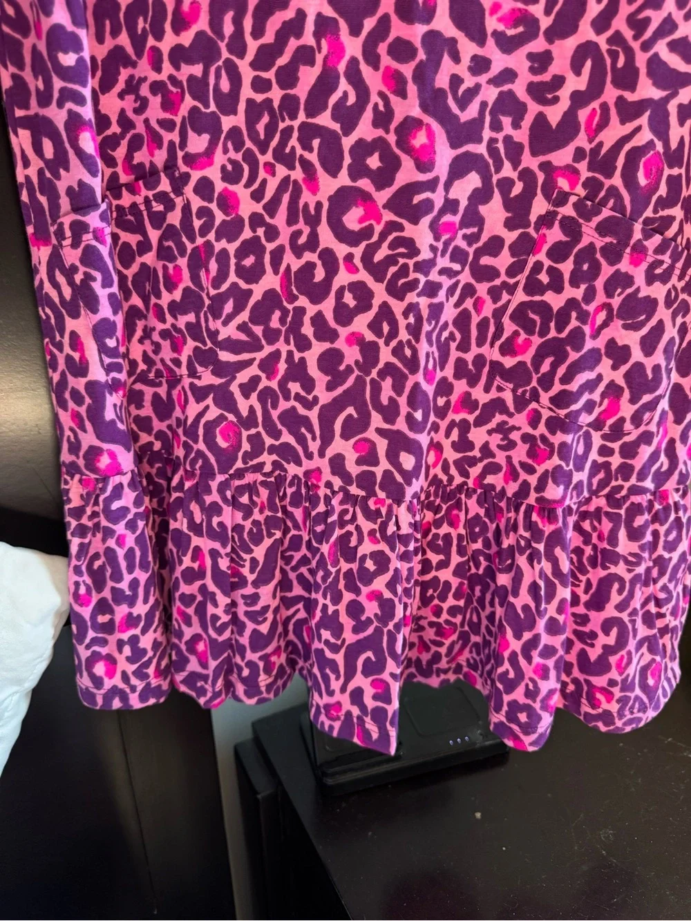 Lilly Pulitzer Pink and Purple Leopard Print Girls' Dress